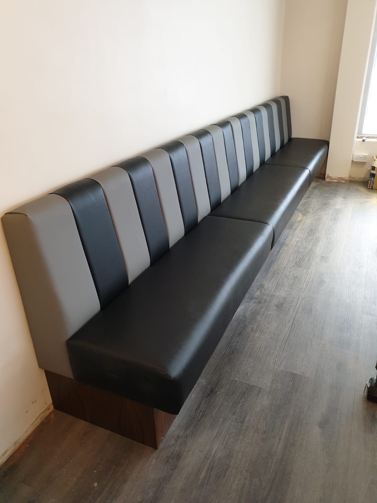 Fluted Back Coffee shop Seating