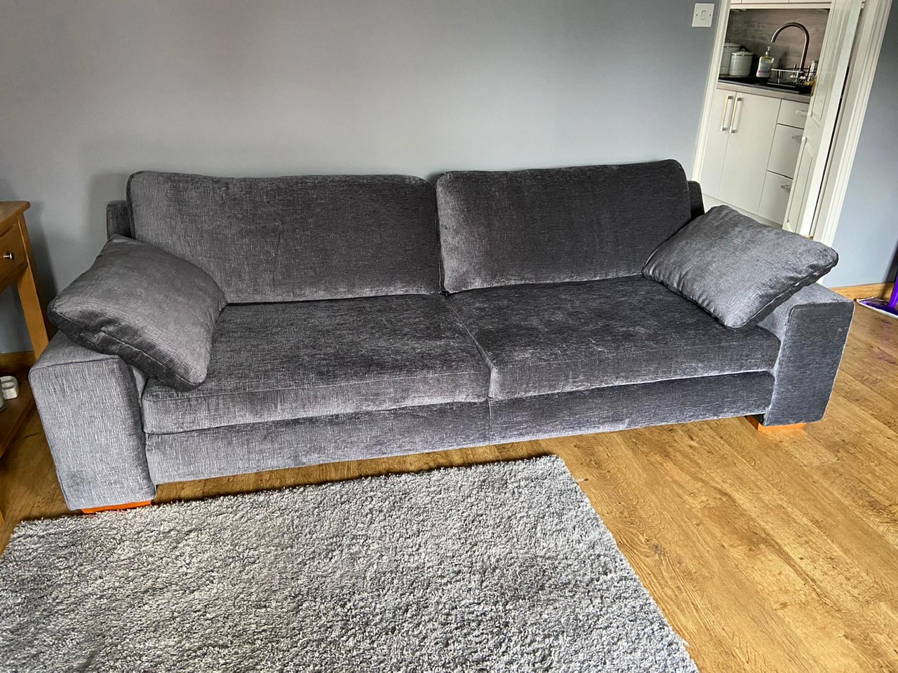 Grey sofa