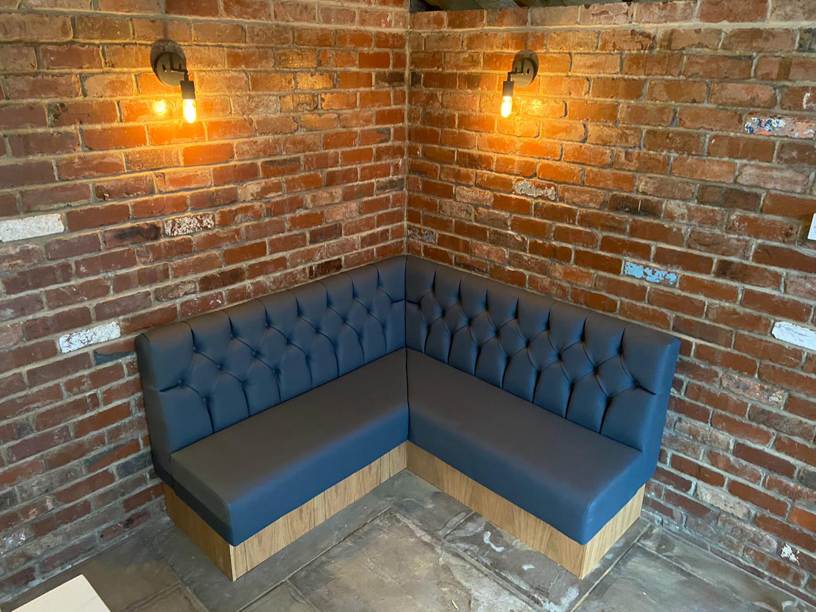 Home bar seating grey